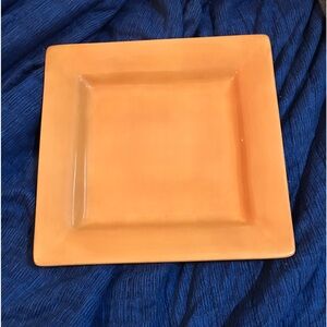 Orange platter or Tray